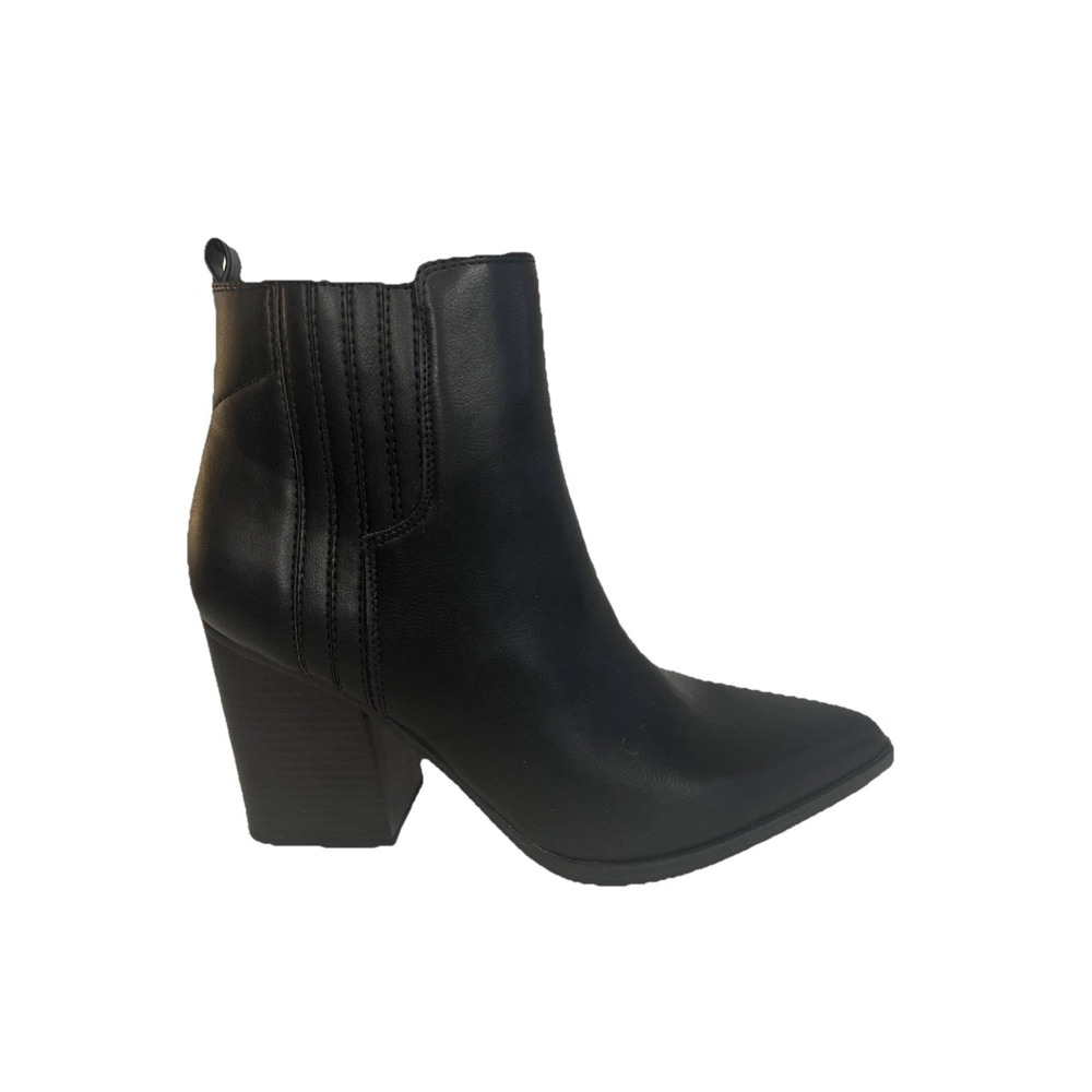 Nine West Orleeh Black 151 Ankle Boots Size 10M, Pointed Toe New